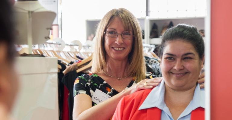 Dress For Success provides women with what they need for an interview and to enter the workforce —from clothing to confidence. (Photo credit: Dress For Success Dublin)