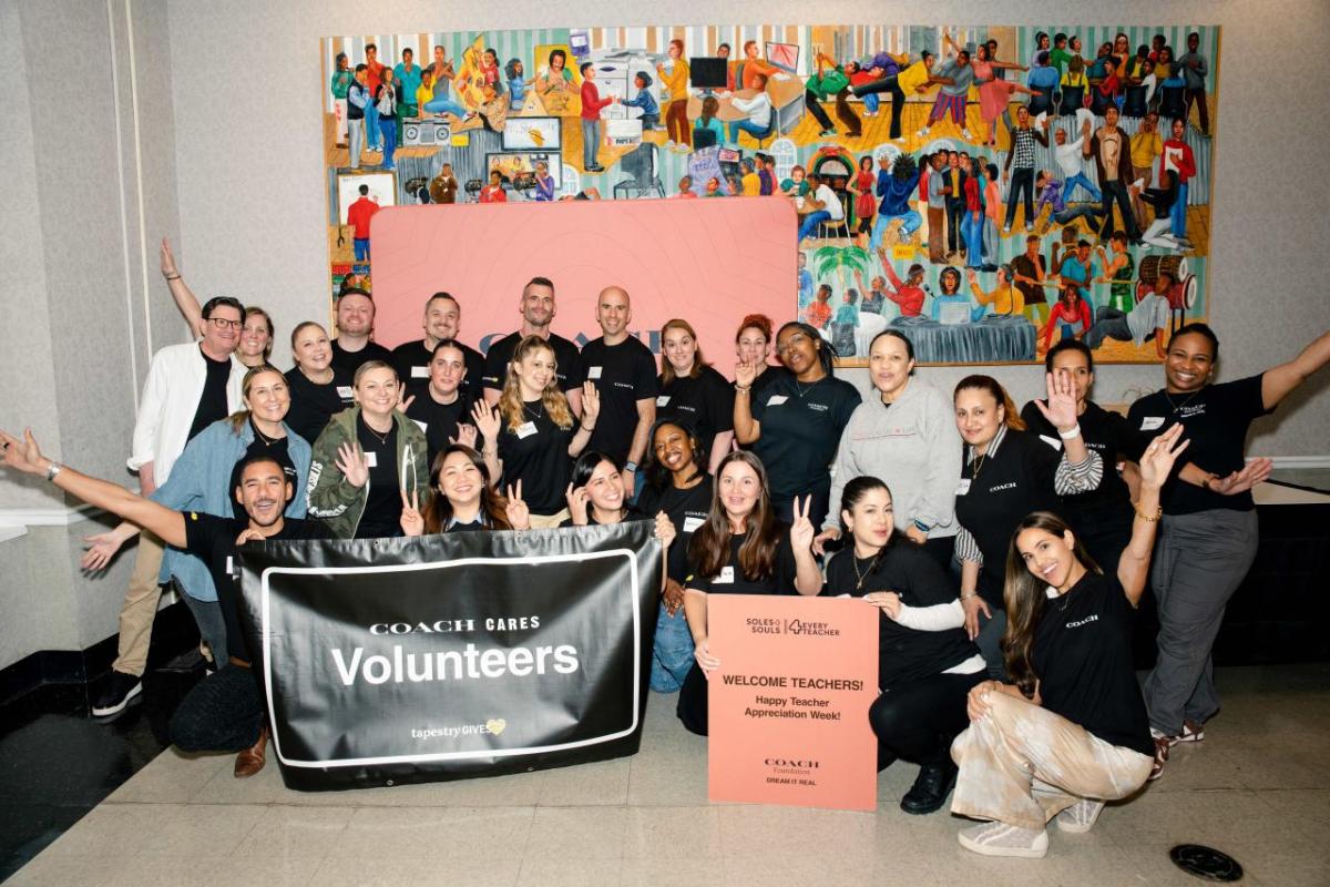 Teacher Appreciation Pop Up Coach Volunteers