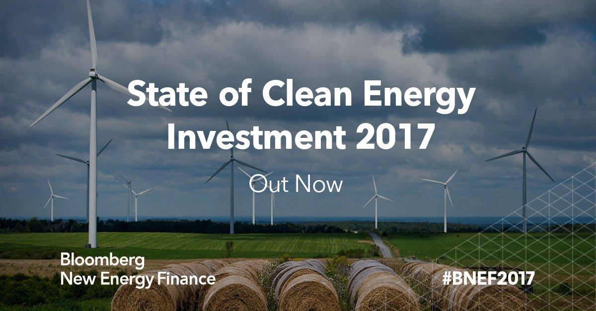 BNEF State of Clean Energy Investment 2017