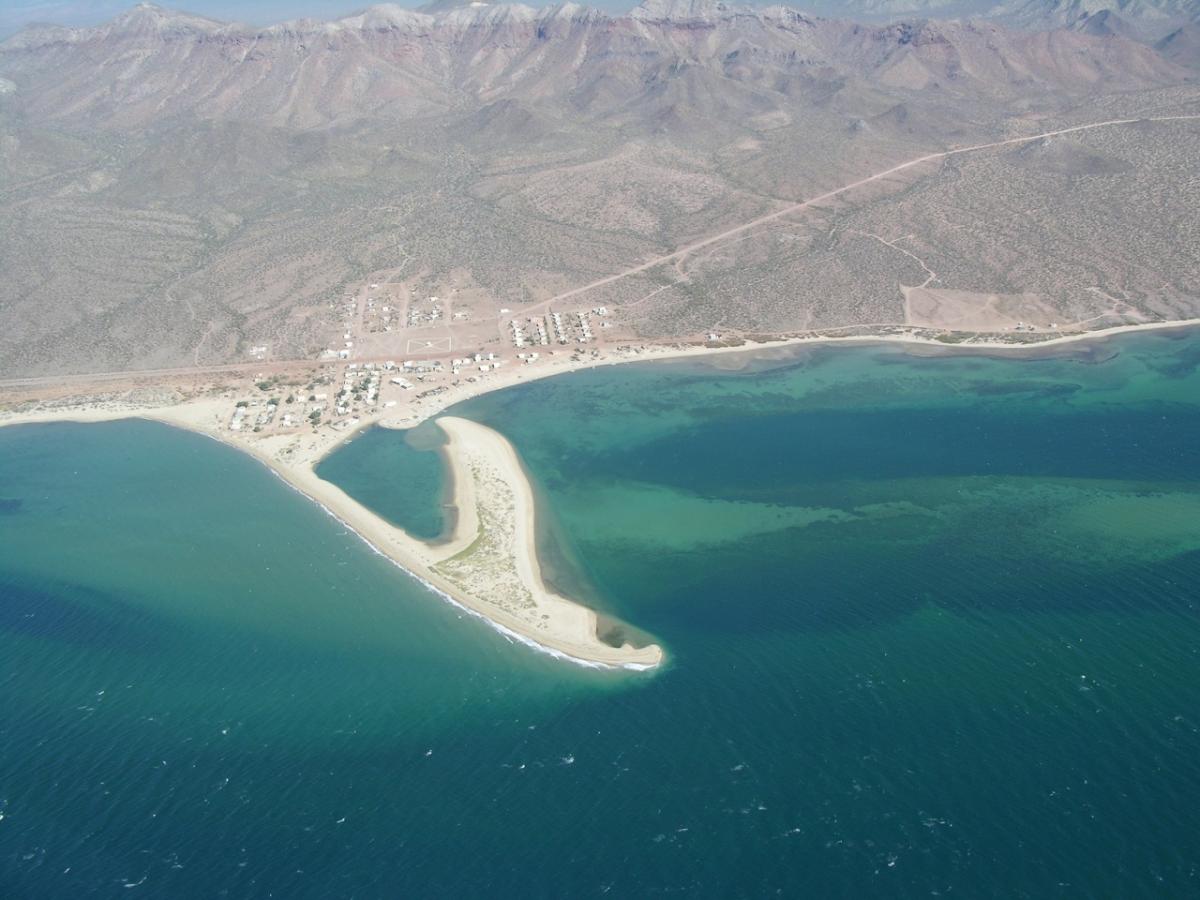 Town of Punta Chueca, Seri First Nation Reservation, Canal del Infiernillo, Sonora, Mexico. Photo from DUMAC.