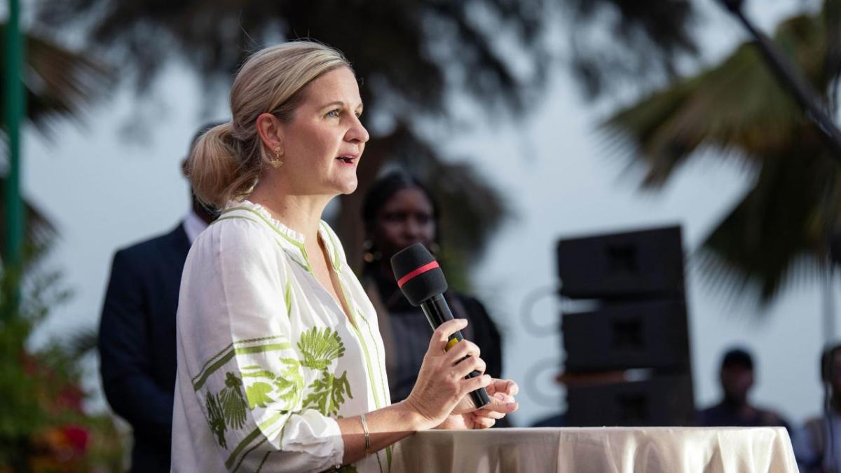 IOC President-elect, Kirsty Coventry