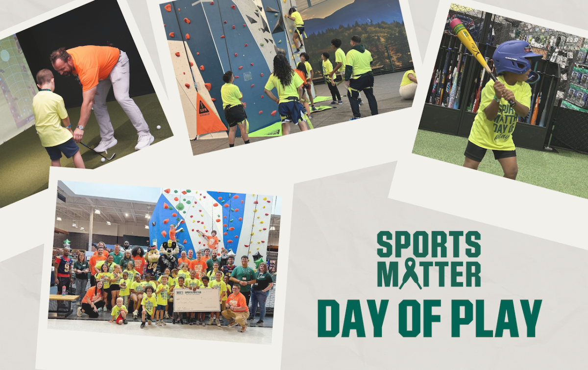 DICK'S Sports Matter Day of Play montage.
