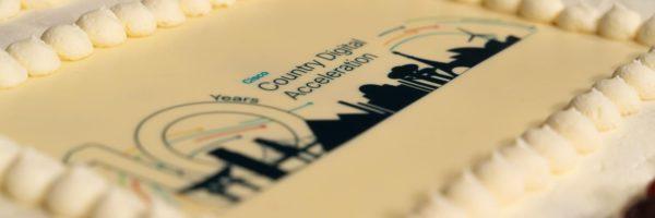 Cake celebrating 10 years of Cisco Country Digital Acceleration