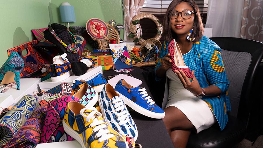 Kadijatu Ahene was able to pivot her business, Dija’s Touch Designs, to an online model with help from Wells Fargo’s Open for Business Fund.
