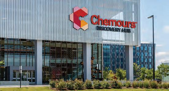 Exterior of Chemours Discovery Hub