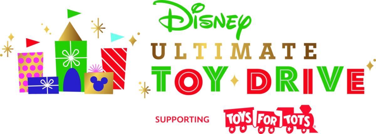 Banner image reading, "Disney Ultimate Toy Drive"