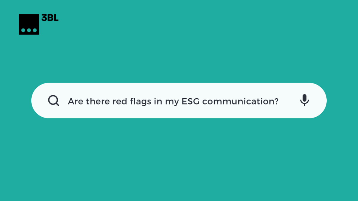 "Are there red flags in my ESG communications?"