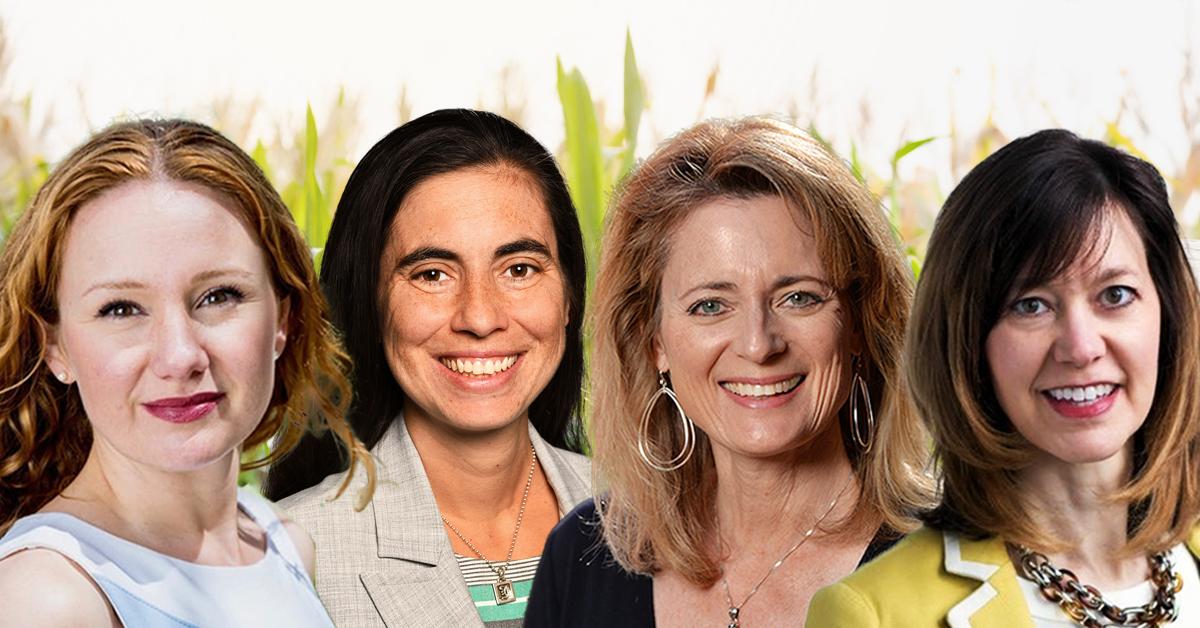 Pictured above, left to right: Tamara Muruetagoeina, Jessica Meisinger, Janis McIntosh, and Rita Bielinski "_"