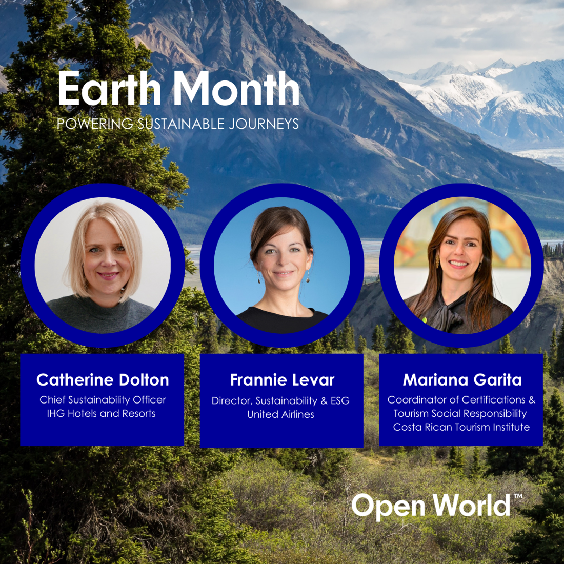 "Earth Month powering sustainable journeys" 