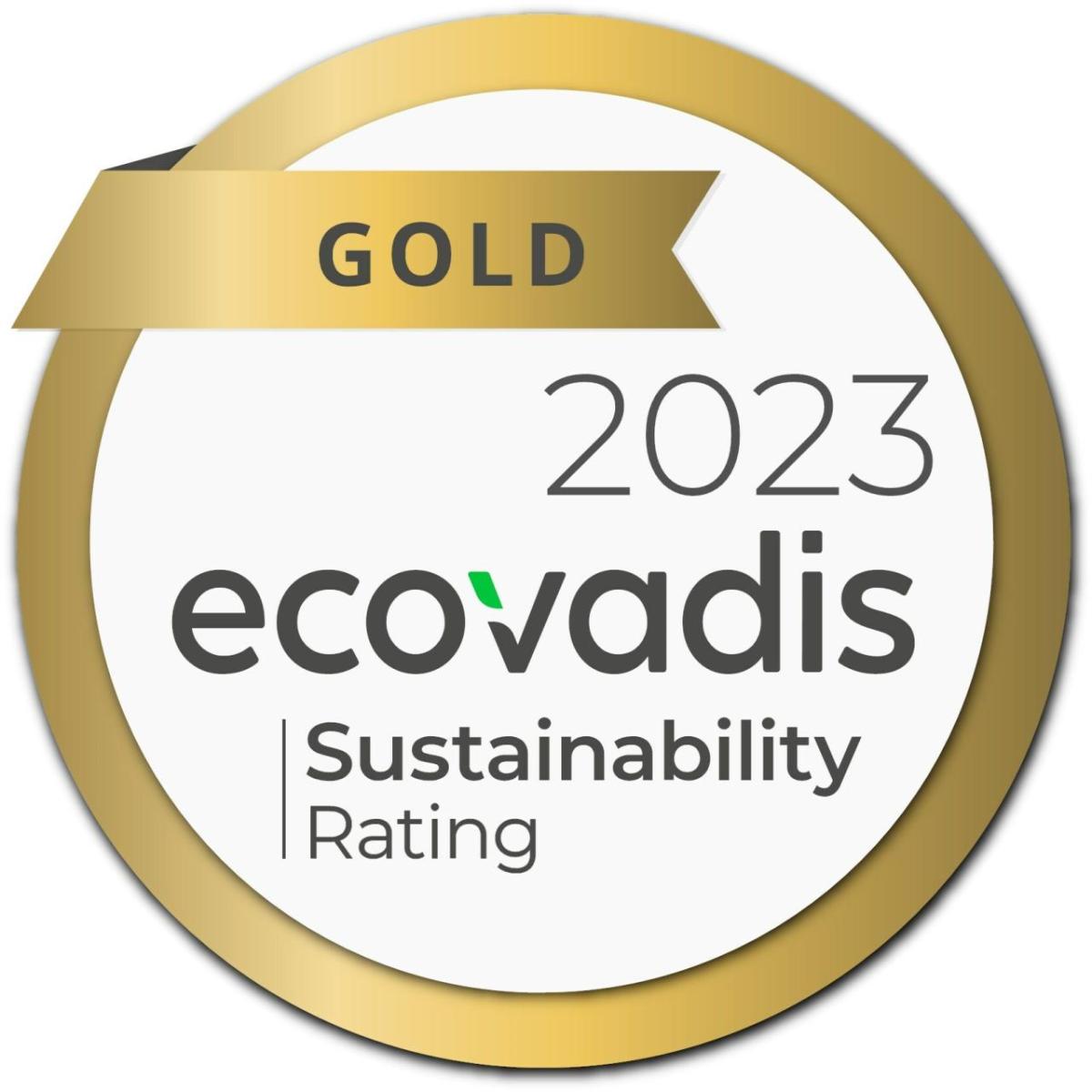 Otis Worldwide Corporation (NYSE: OTIS) earned a gold rating this year from EcoVadis, a global sustainability rating platform. " "