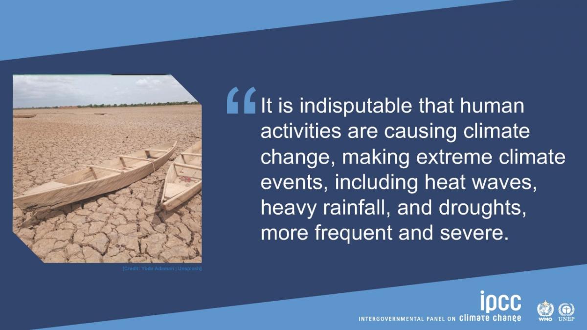 Photo Credit: Intergovernmental Panel on Climate Change (IPCC)