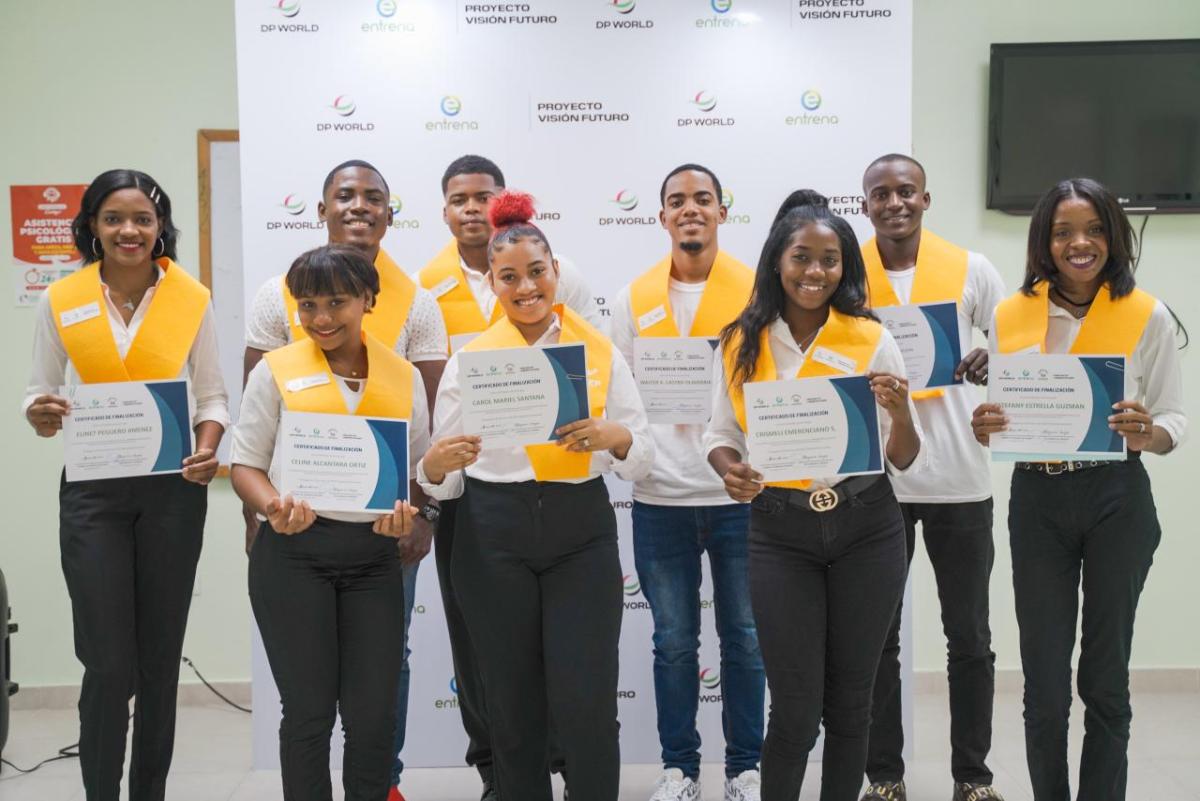 kids holding certificates of achievement 