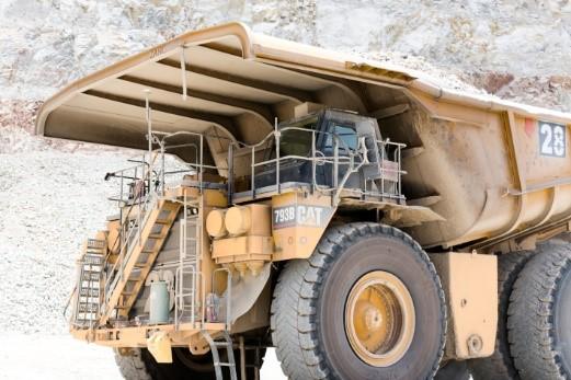 Tire recycling at El Abra is one of Freeport-McMoRan’s many sustainable environmental management programs.