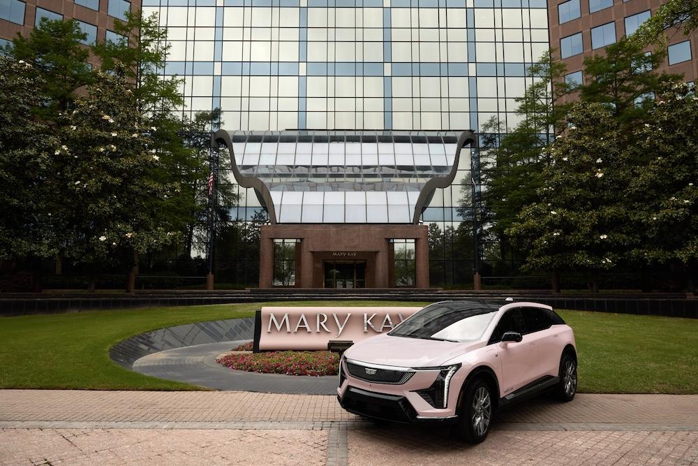 pink Cadillac OPTIQ