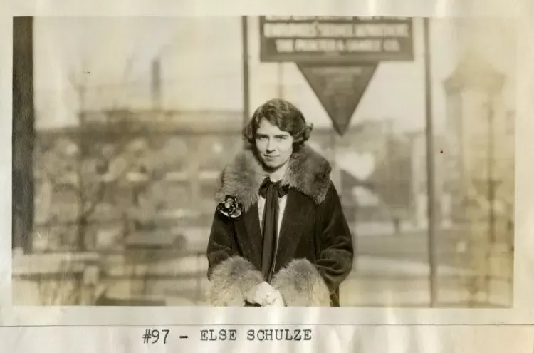 An old photograph of Else Schulze