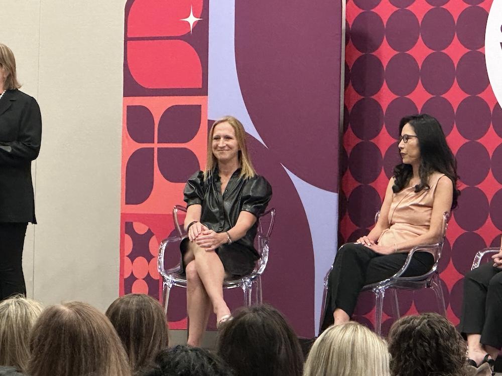 Texas Conference for Women: GoDaddy Chief Marketing Officer Fara Howard pictured left.