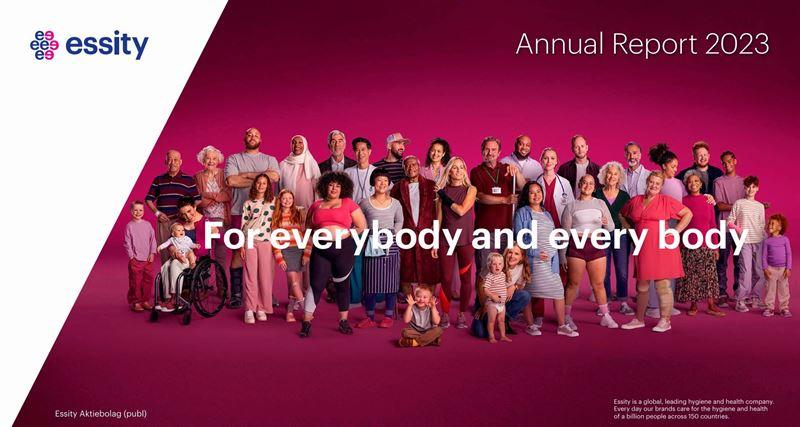 Essity Annual Report 2023: For everybody and every body.