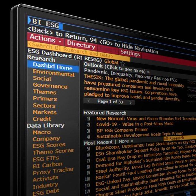 Bloomberg wins gold at ESG Finance Awards Japan
