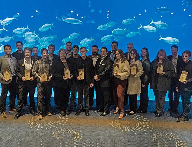 2019 FSC Leadership Award Recipients at the Georgia Aquarium in Atlanta
