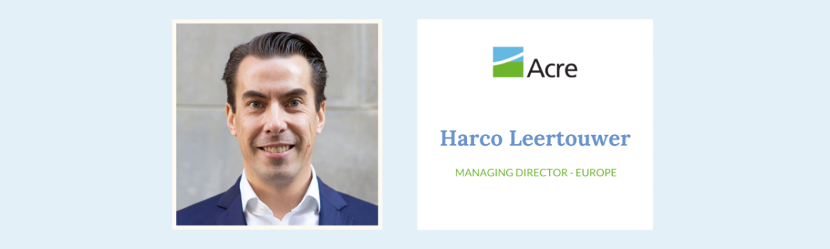 Harco Leertouwer, Managing Director Europe