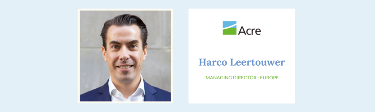 Harco Leertouwer, Managing Director Europe