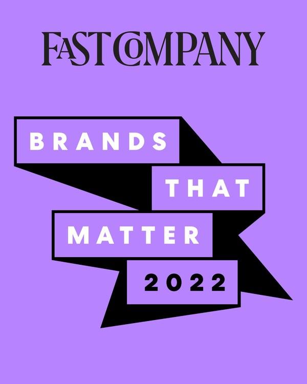 Fast Company Brands that matter 2022 logo