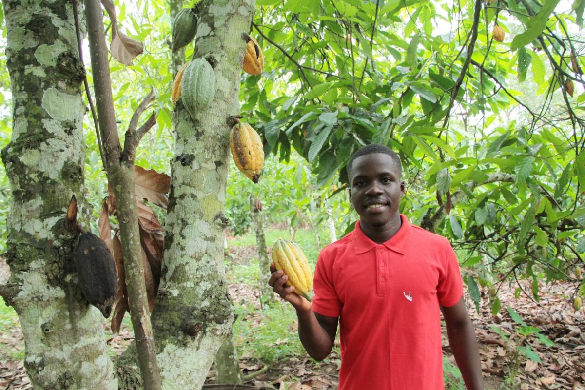 Felix Tetteh; Cocoa Farmer, Ghana