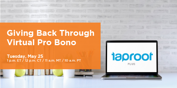 Giving Back Through Virtual Pro Bono