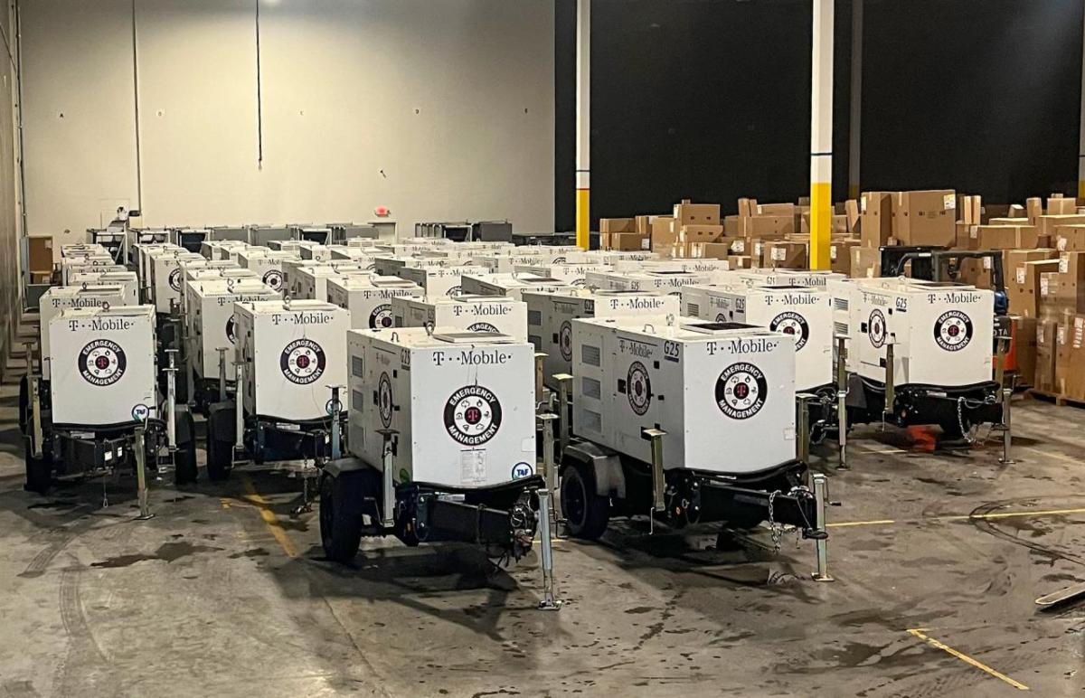 T-Mobile ground power units