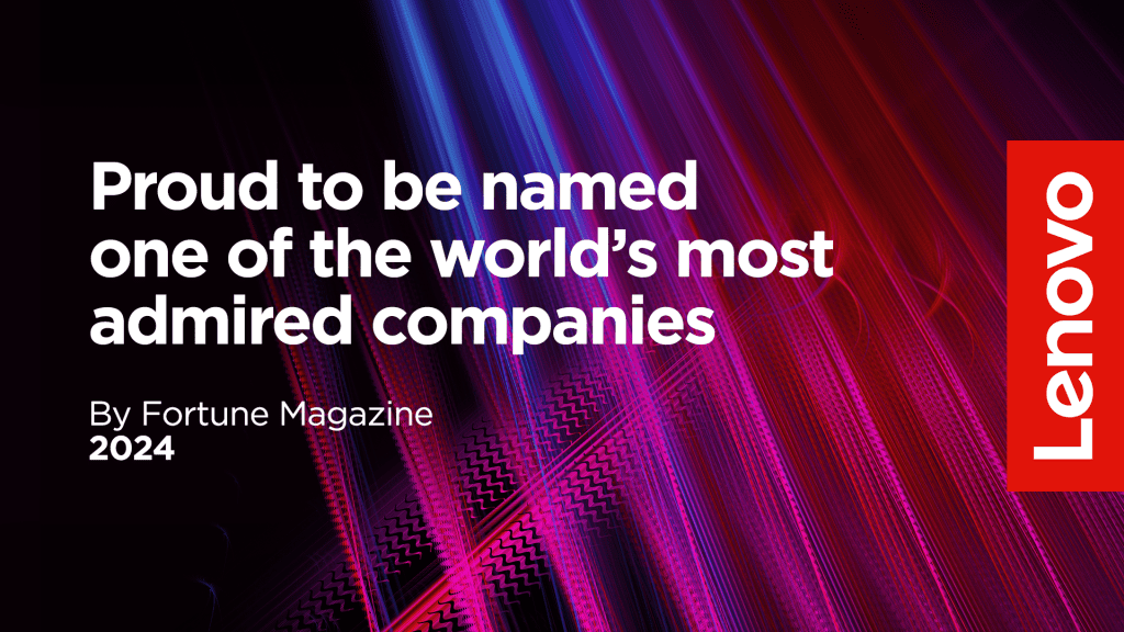 "Proud to be named one of the world's most admired companies By Fortune Magazine 2024"