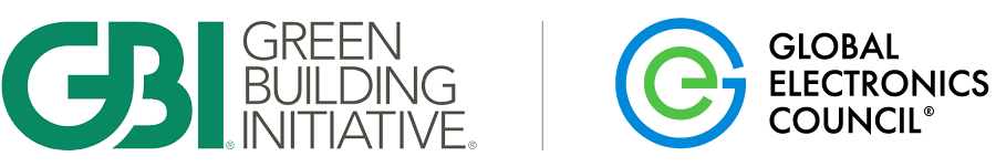 Green Building Initiative and Global Electronics Council logos