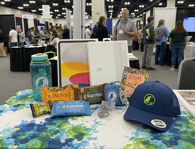 Enter to win an iPad with gift basket for completing the Sustainably Grown Passport Adventure