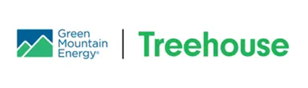 Green Mountain Energy and Treehouse Logo lockup