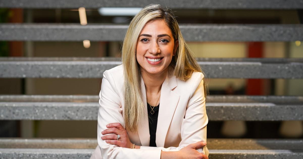 Dalya Aboona started working in the EV charging space after bringing an infrastructure idea into a venture capital project competition at GM. “I was drawn to the competition because I love to learn about design, and it’s amazing to think how that initial idea submission morphed into what is now my full-time job,” said Aboona.