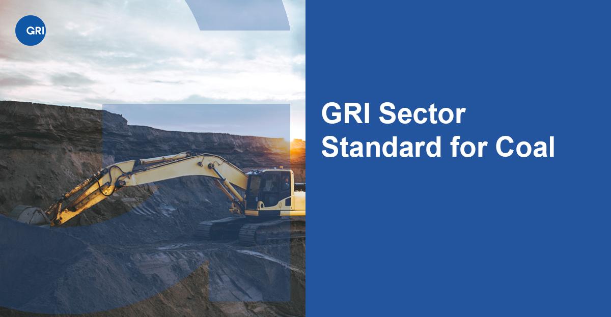 Public comment period underway for proposed GRI Sector Standard for Coal
