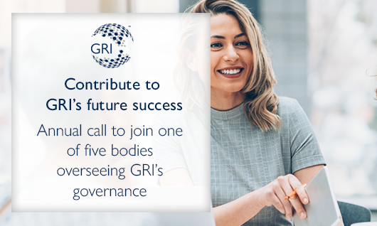 Join one of five GRI governance bodies
