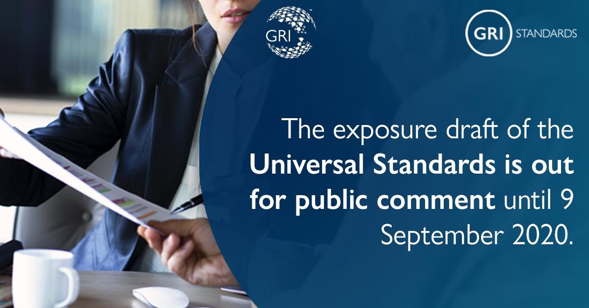 Review of the GRI Universal Standards is now underway