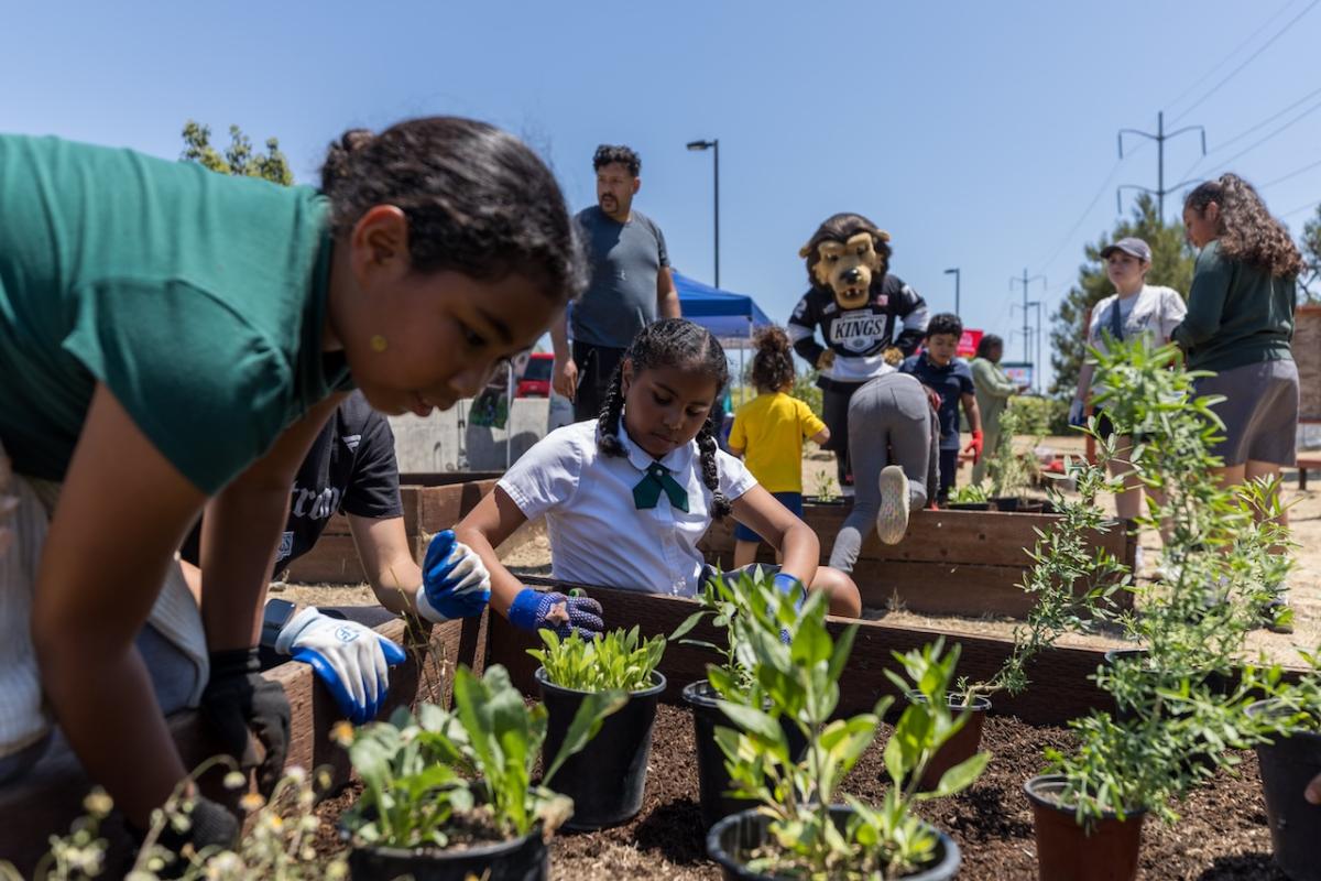 Students enjoyed hands-on learning and environmental education during the initiative.