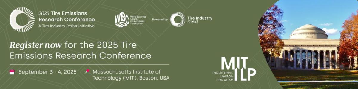 Register now for the 2025 Tire Emissions Research Conference