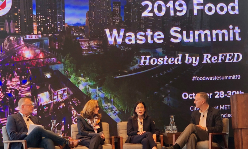 "A Toast to Progress" panel at the 2019 ReFED Food Waste Summit in San Francisco