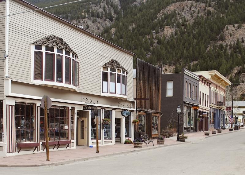 Georgetown, Colorado’s Historic Downtown Commercial District. Photo from georgetown-colorado.org/