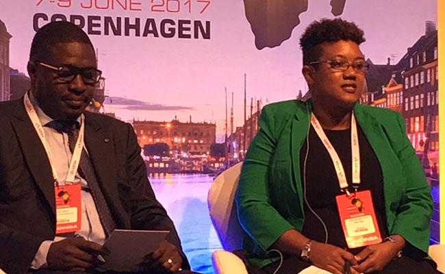 Tetra Tech’s Jeannelle Blanchard speaks at the 2017 Africa Energy Forum