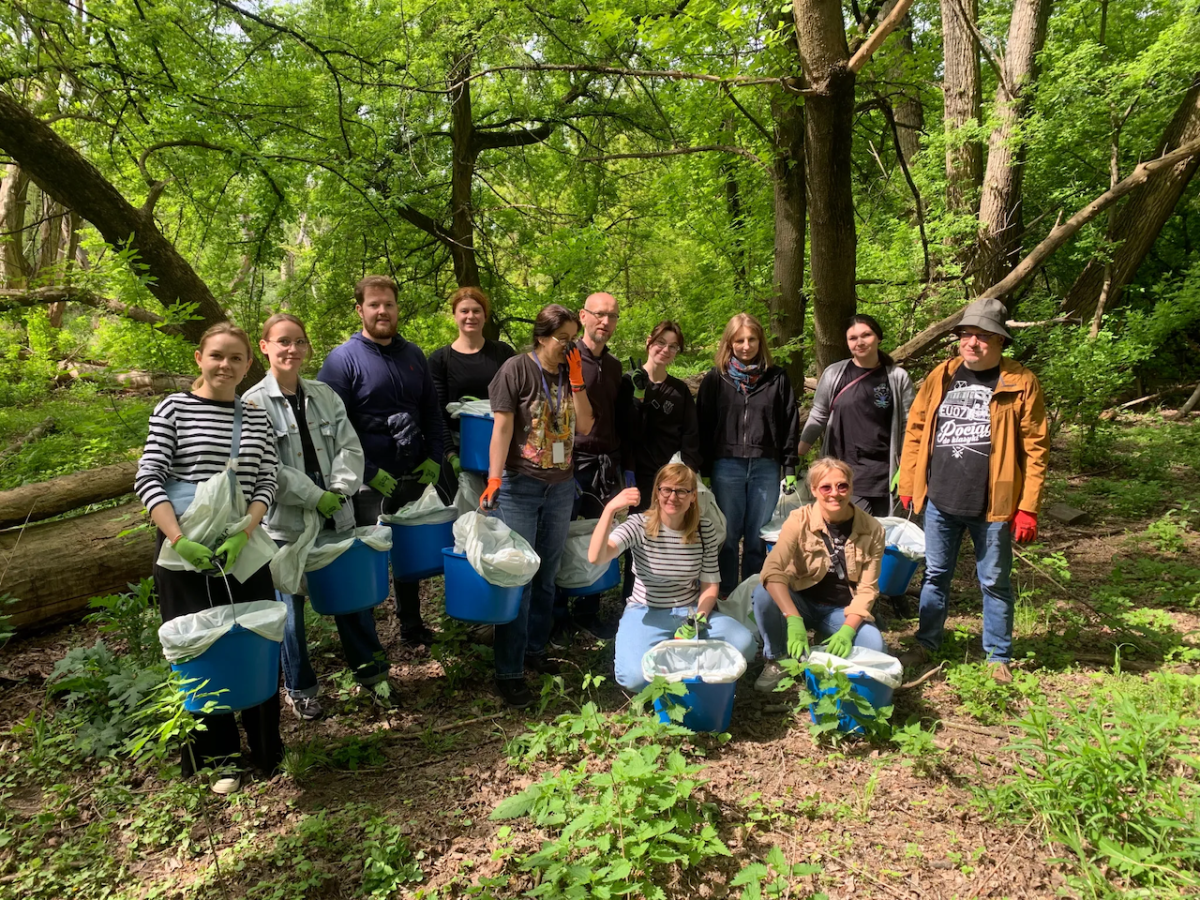 Nielsen volunteers in Poland.