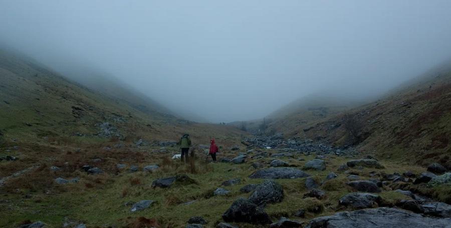 Greg Farley on a hike in the mountains.