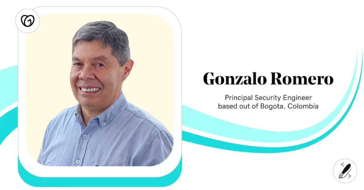 Gonzalo Romero, Principal Security Engineer, GoDaddy.