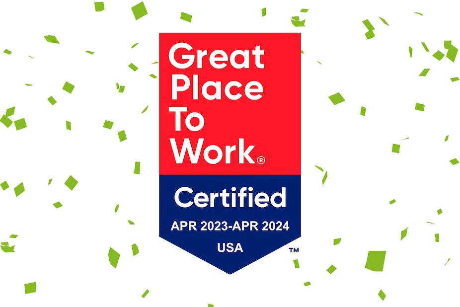 Great Place to Work Certified badge
