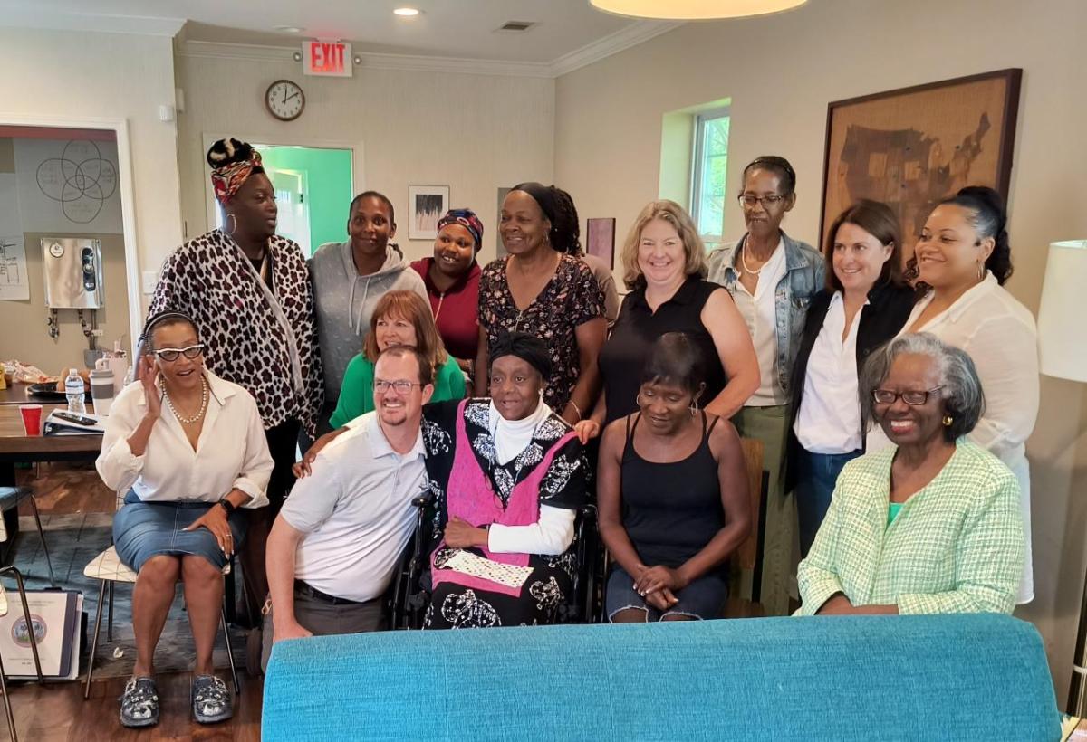 Green Team of English Avenue with Drawdown Georgia Funders