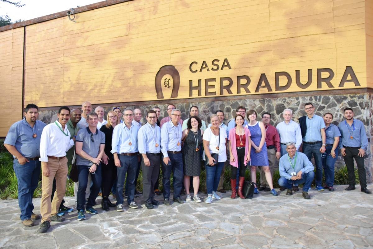 BIER members tour Brown-Forman's Casa Herradura Facility.
