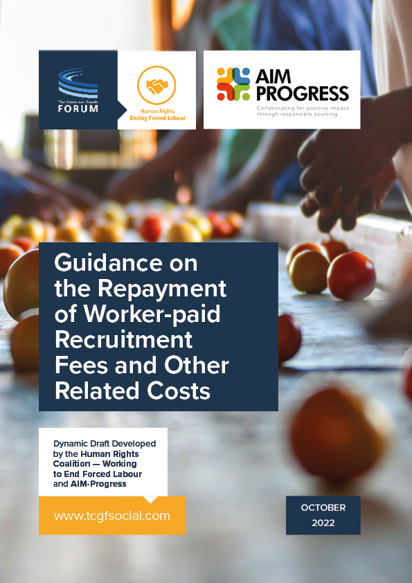 apples on a table 'Guidance on the Repayment of Worker-Paid Recruitment Fees and Costs'