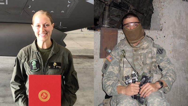Photo: Bernadette Rhoades, left, and Frankie Kelley, right. Bernadette Rhoades, left, and Frankie Kelley, right.